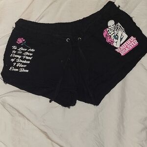 Women's Black Shorts